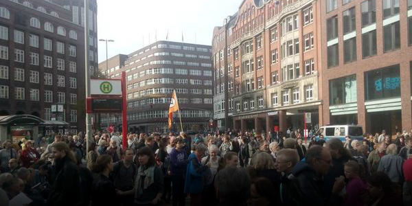 Anti TTIP & CETA Demo Hamburg 2014